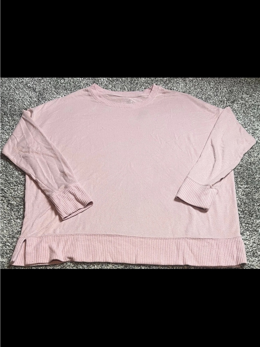 Time and Tru Dusty Rose Crewneck Tee